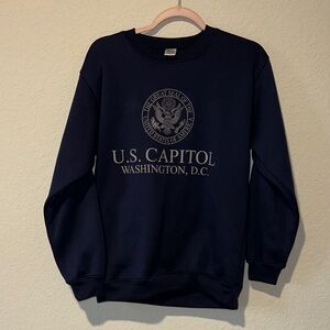 U.S. Capitol Navy Blue Sweater